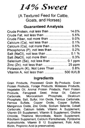 14% Sweet