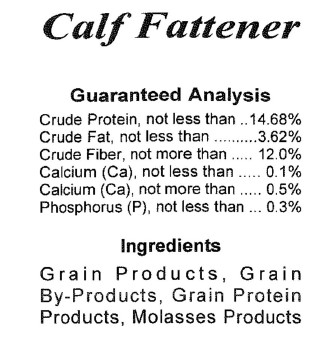 Calf Fattener